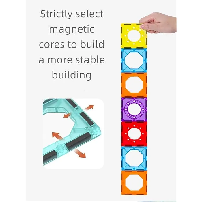 109 Pieces Magnetic Marble Run Onshine