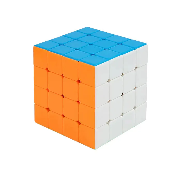 1975 Small Puzzles Cubes 4×4×4 High Speed Sticker Less Magic Cube Game, Kids and Professionals Magic Cube Puzzle Toy, Pack of 1, 8  Years