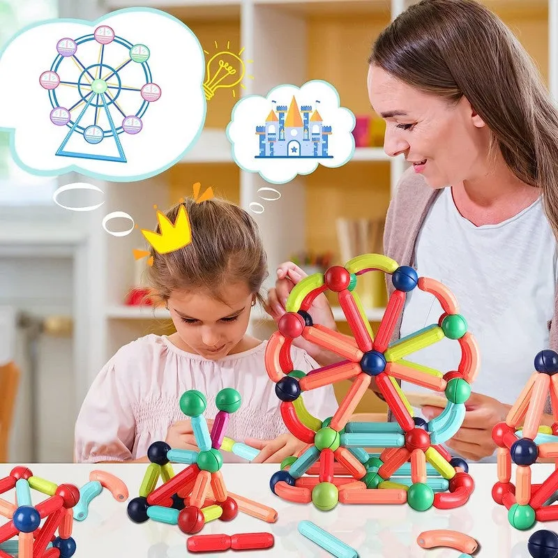 25Pcs Magnetic Puzzle Sticks Set
