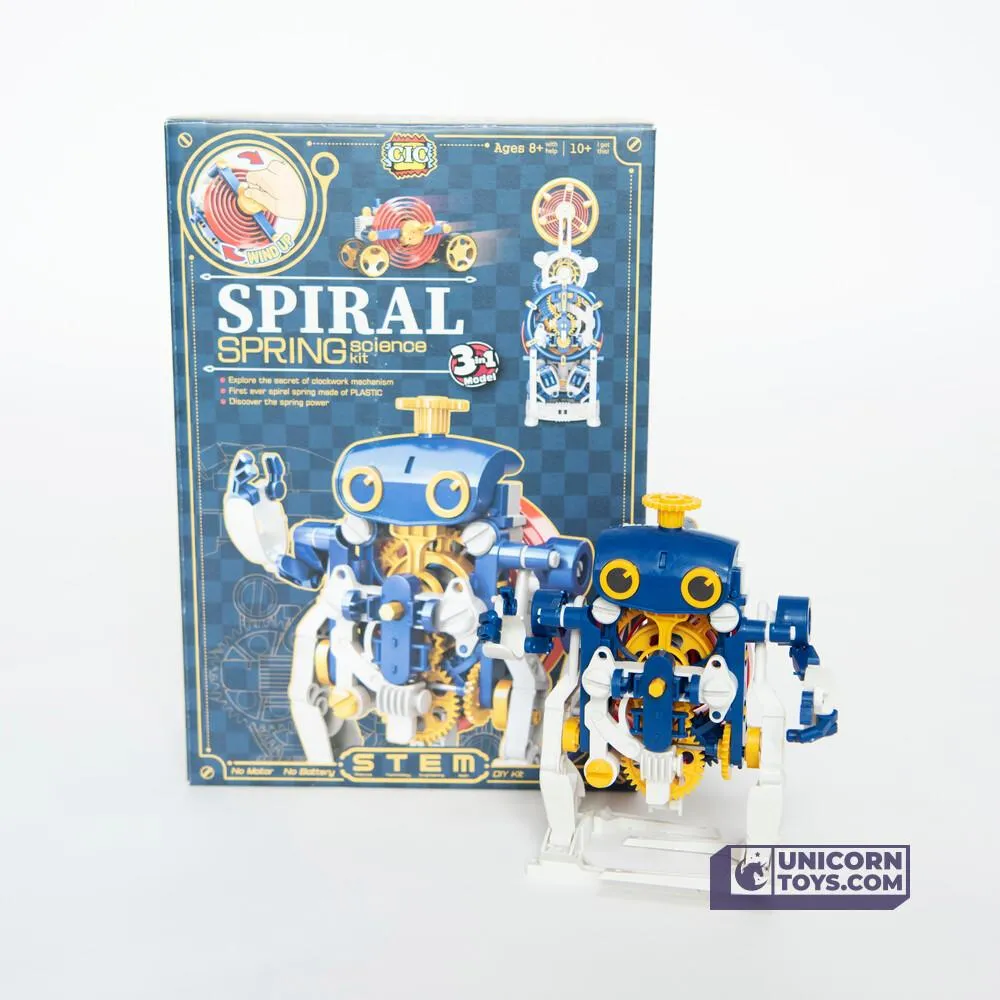 3 in 1 Spiral Spring Science Kit Age 8 