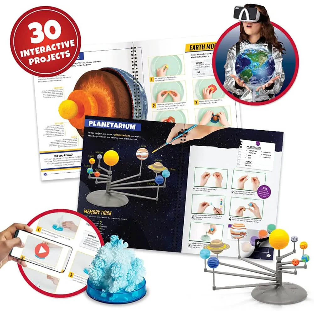 Abacus Brands Bill Nye's 85  Piece Space Lab Kit