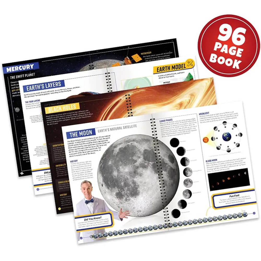 Abacus Brands Bill Nye's 85  Piece Space Lab Kit