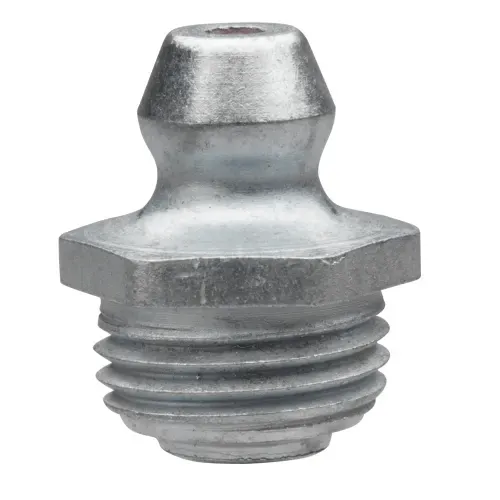 Alemite 1644-B 15/64" Shank Length Straight Fitting Adapter (Pack of 50)