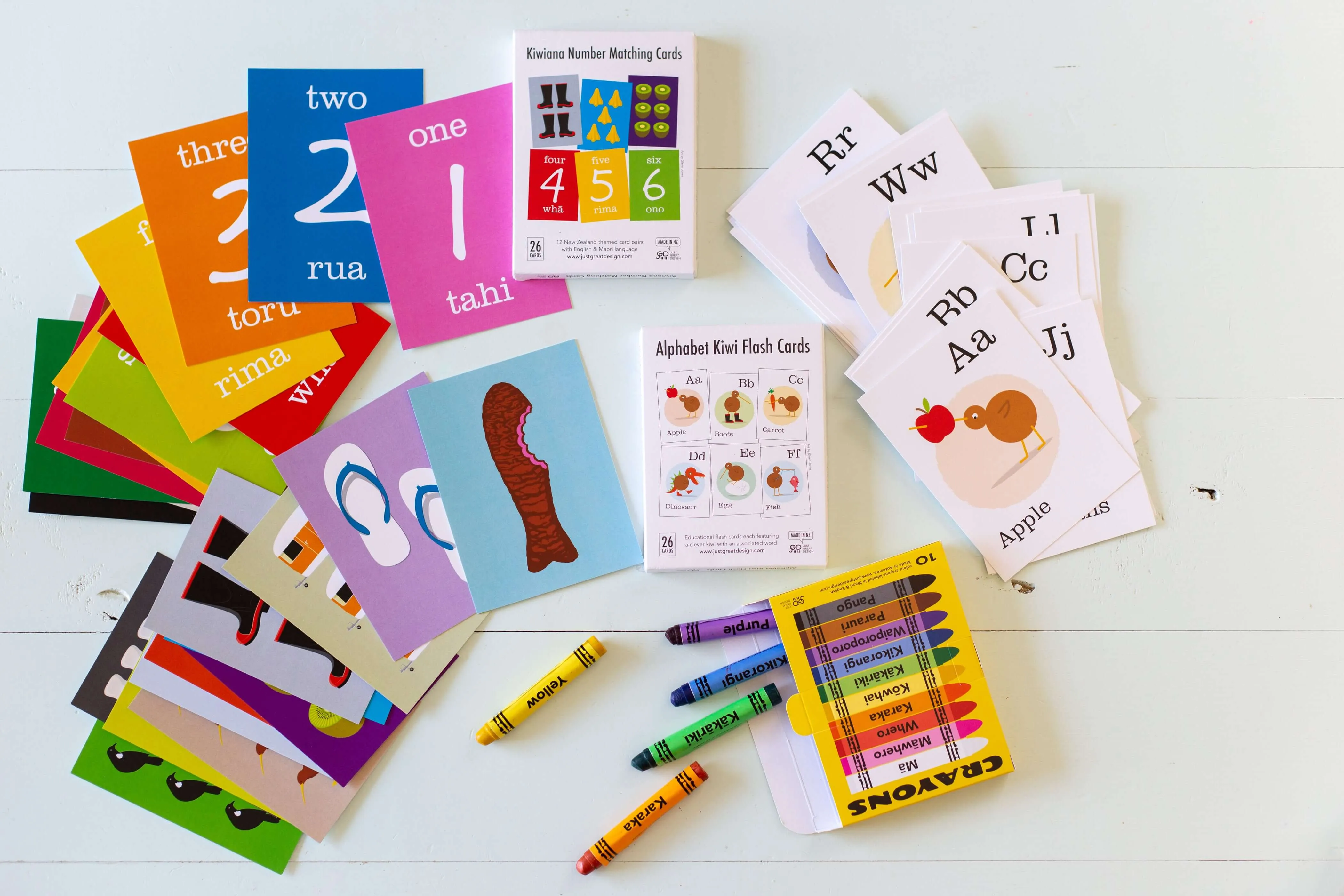 Alphabet Kiwi Flash Cards