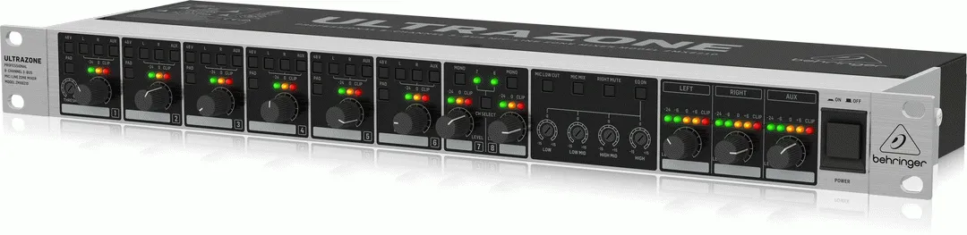 Behringer ZMX8210 v2 8 Channel Zone Mixer