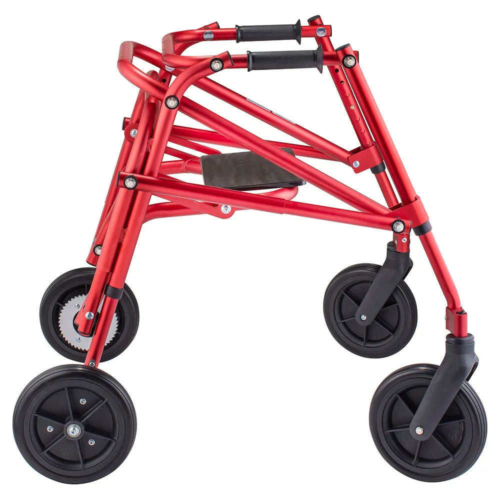 Circle Specialty Kilp 4 Wheeled with 8" Outdoor Wheels - Red, Small