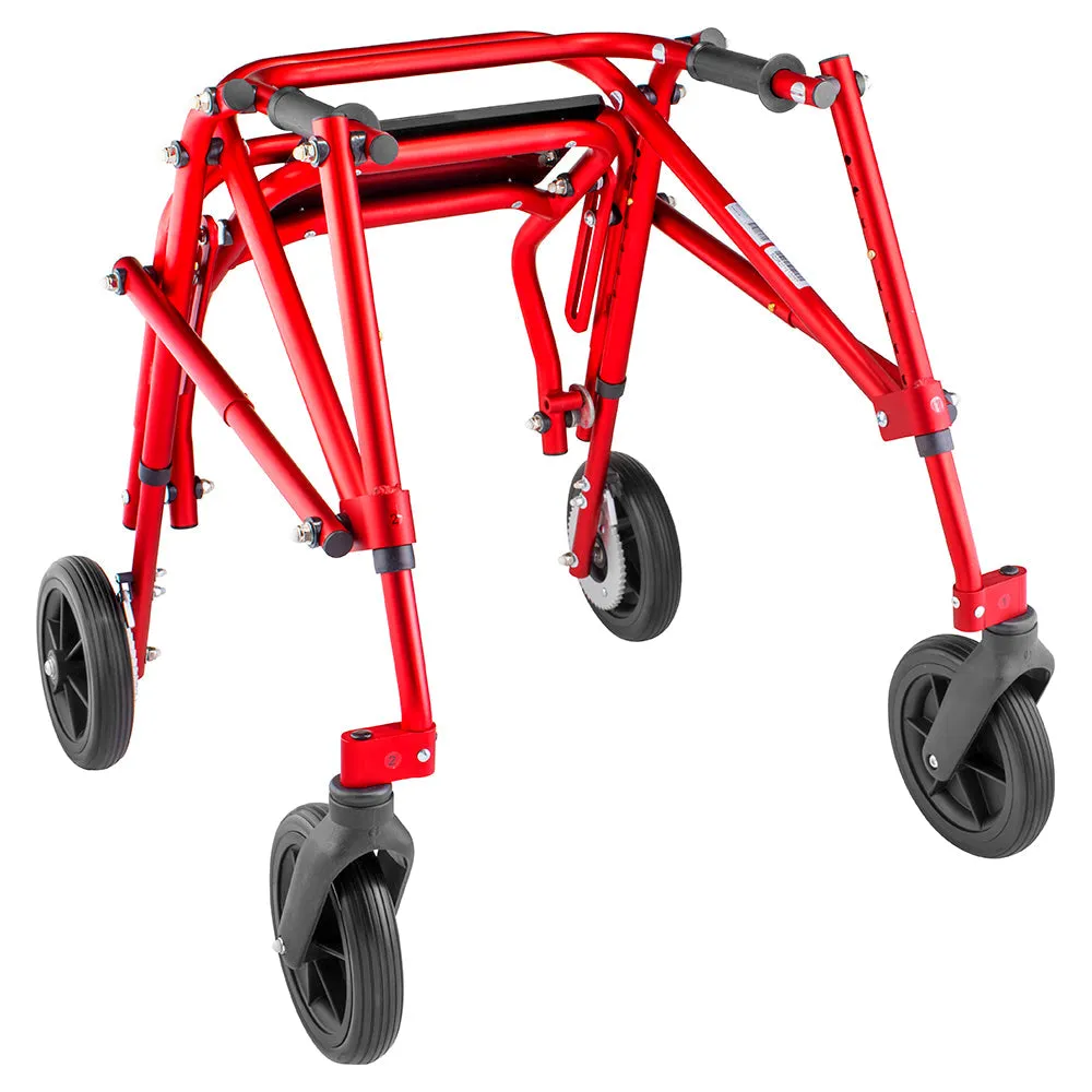 Circle Specialty Kilp 4 Wheeled with 8" Outdoor Wheels - Red, Small