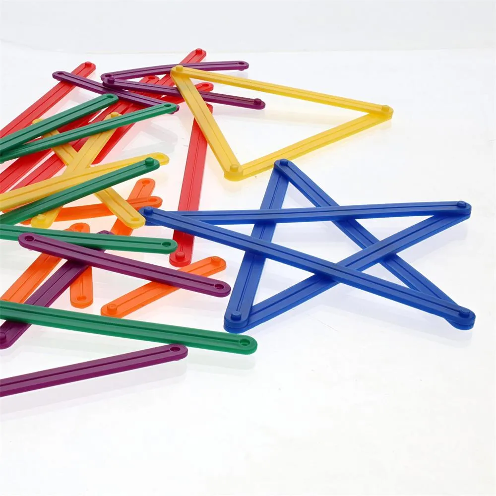 Clever Kidz - Pack of 36 Link-Ups - Assorted Colours