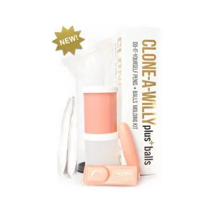 Clone-A-Willy Vibrating Penis Molding Kit *With Balls*
