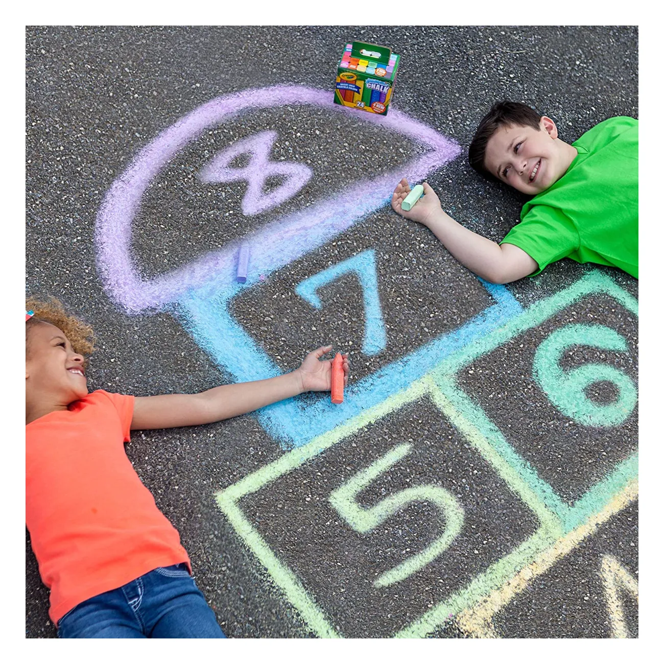 Crayola Sidewalk Chalk 24 Count