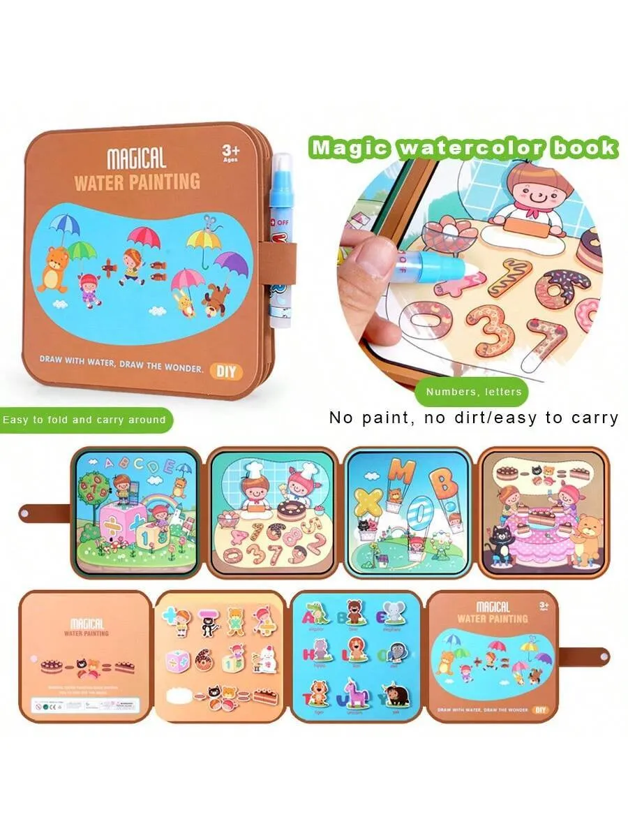 DIY Magical Water Painting Foldable Book