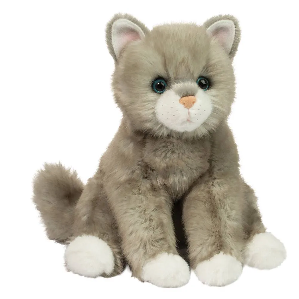 Douglas Rita Floppy Gray Cat 12"