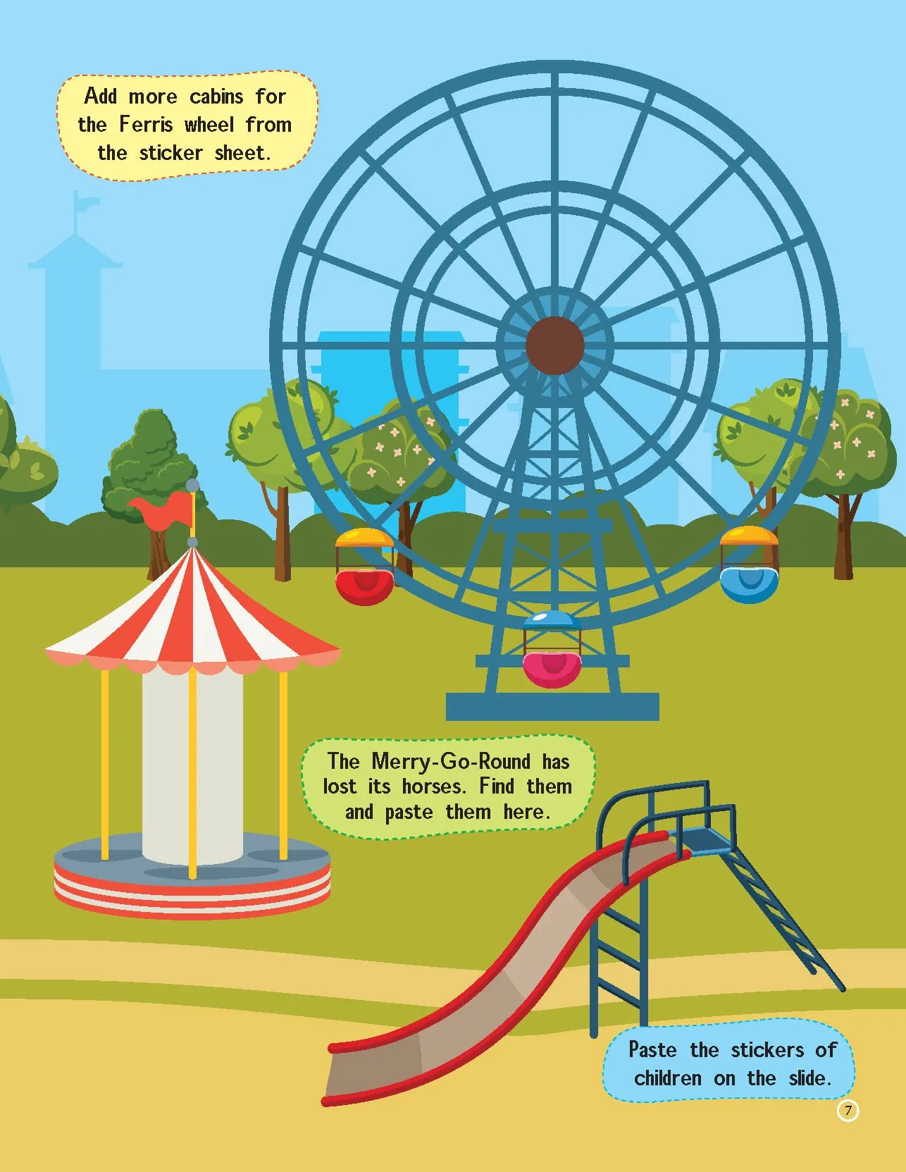 Dreamland 555 Stickers, Holiday and Play Activity and Colouring - An Activity Book for Kids Ages 3 