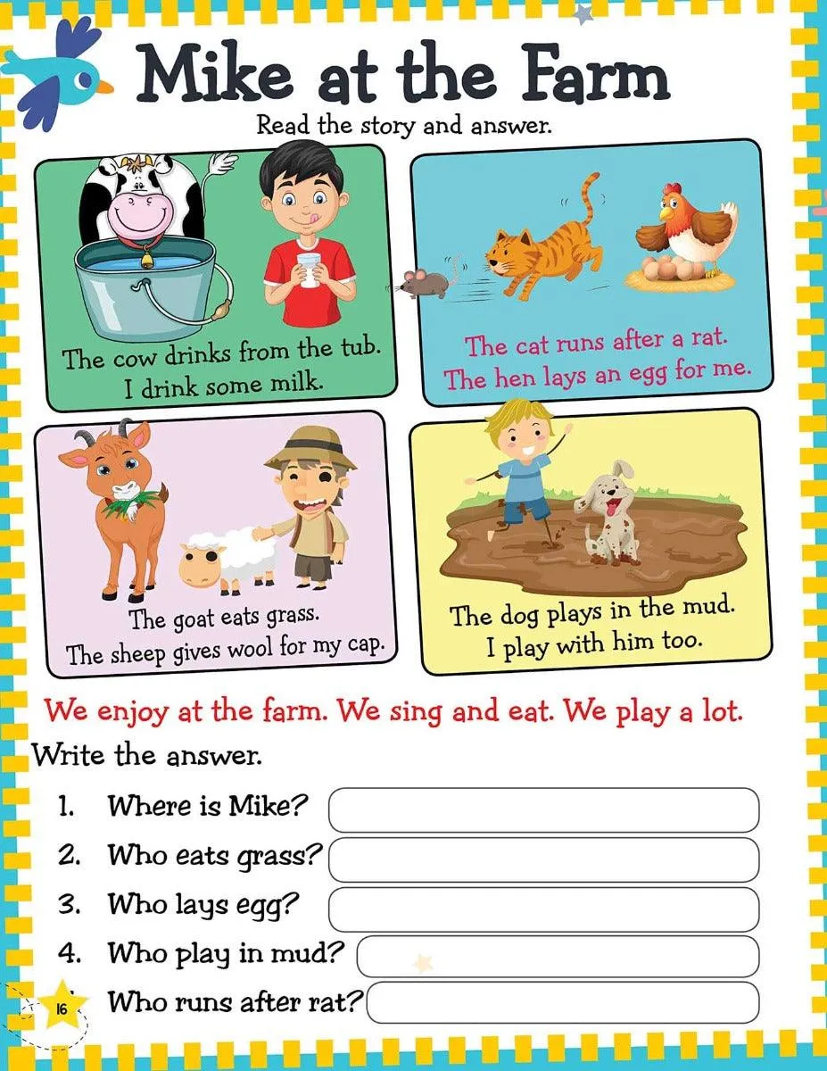 Dreamland Learn Everyday 5 - An Interactive & Activity Book For Kids - Pack of 3 Books(English)
