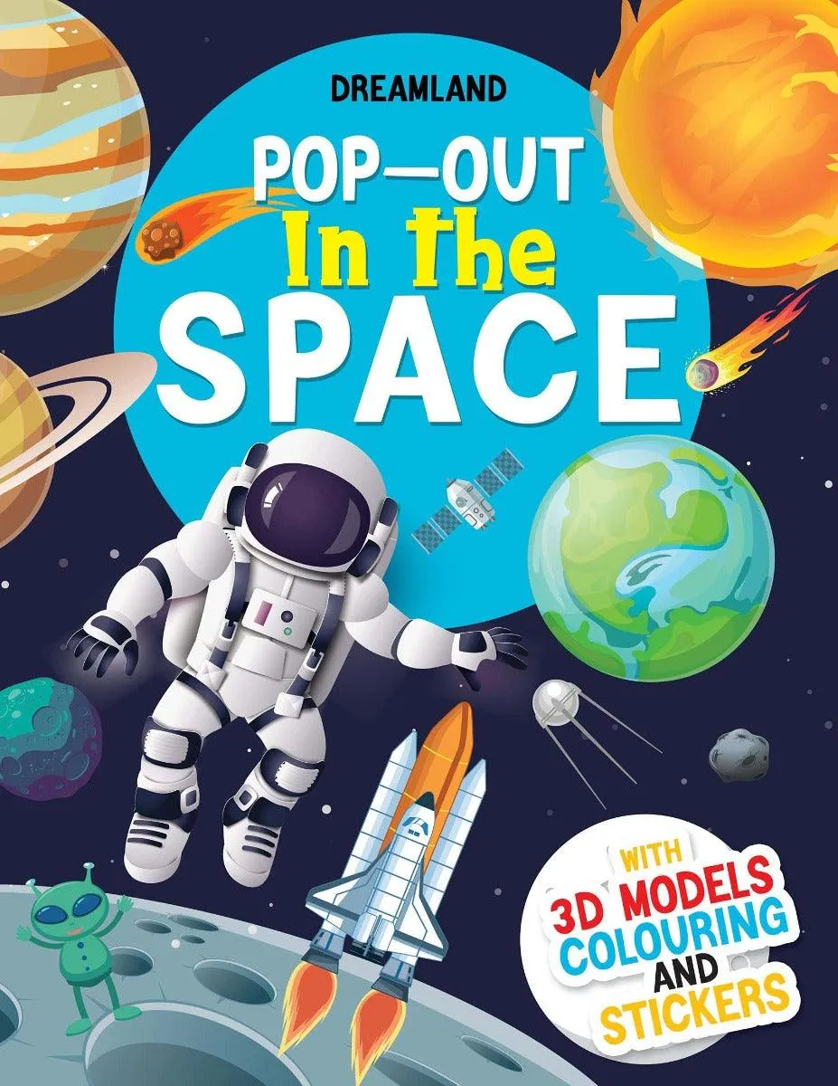 Dreamland Pop- Out Books Pack - An Interactive & Activity Book For Kids - Set of 5 Books(English)