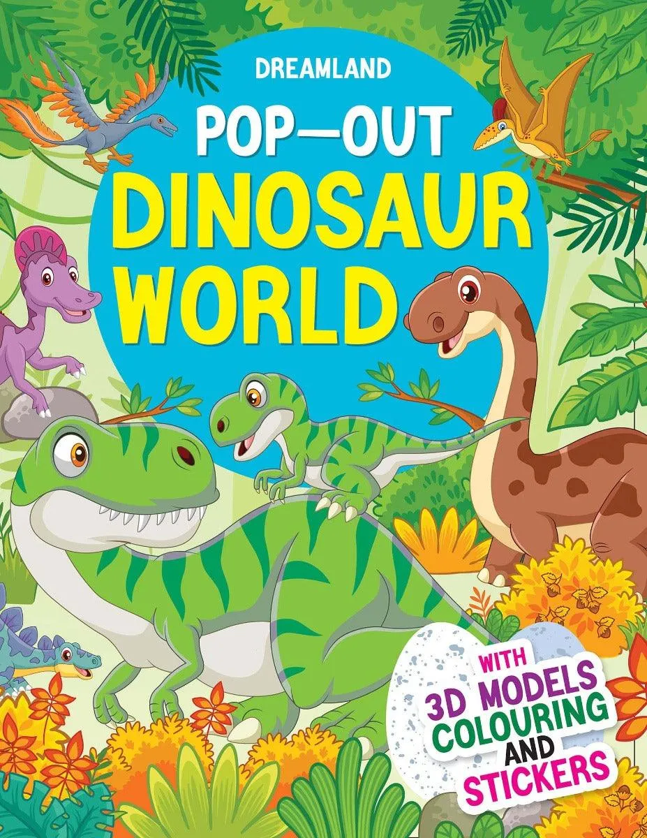 Dreamland Pop- Out Books Pack - An Interactive & Activity Book For Kids - Set of 5 Books(English)
