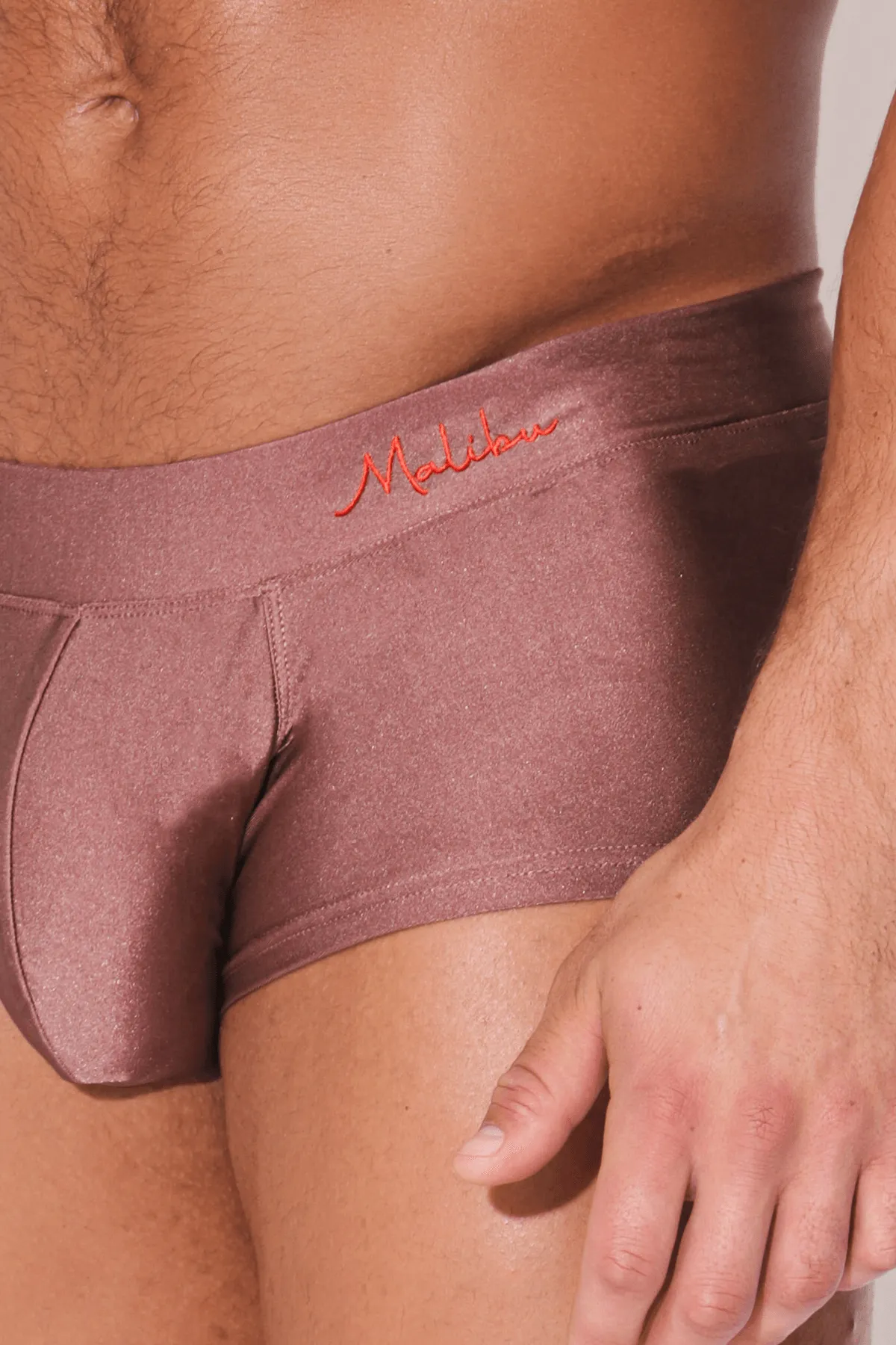 Dynamic Shine Boxer Briefs - Mauve