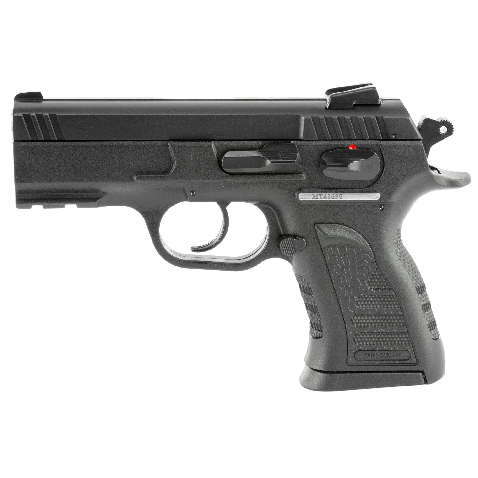 Eaa Wit 10mm 12rd 3.6" Poly Blk
