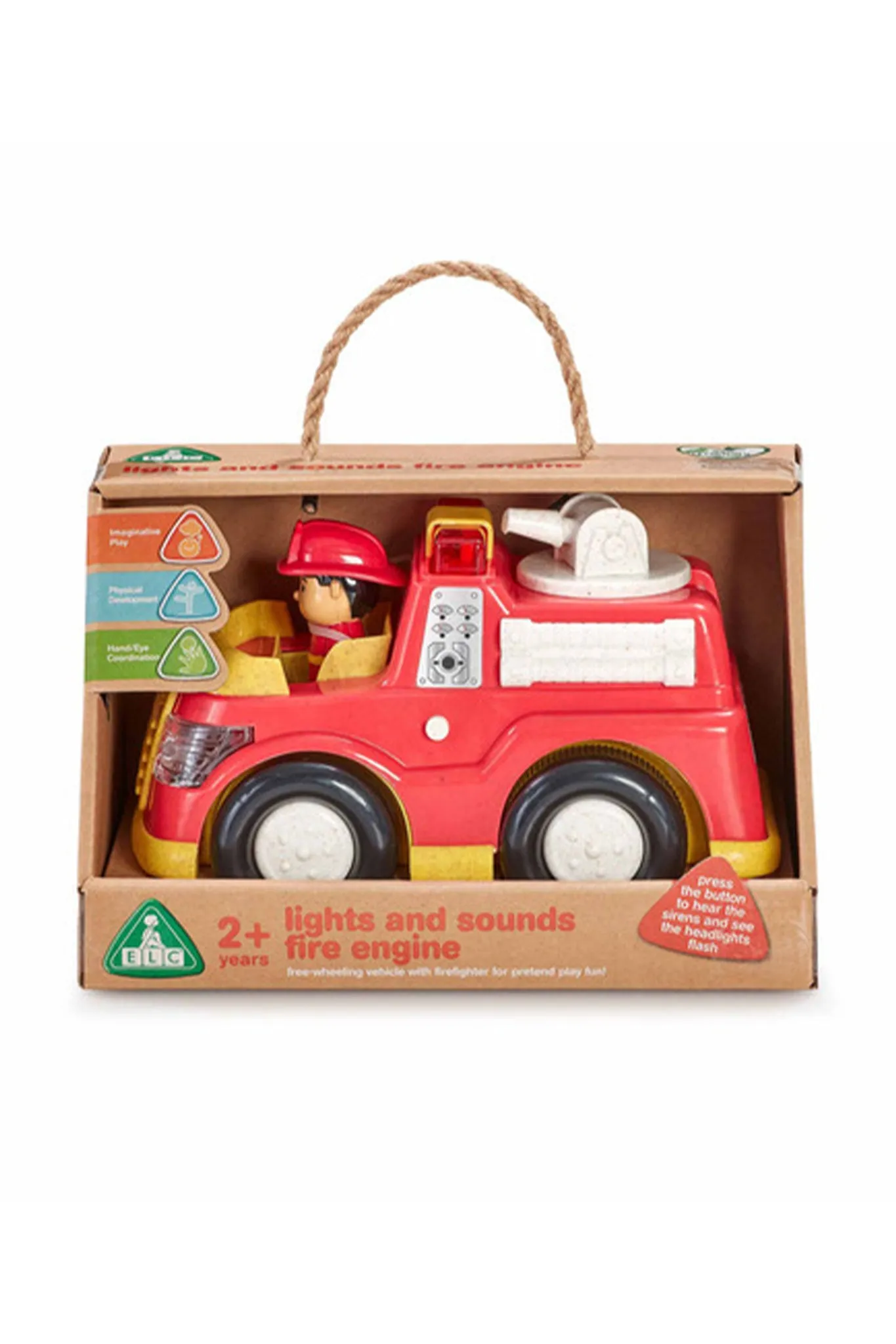 Early Learning Centre Eco-Friendly - Lights & Sounds Fire Engine