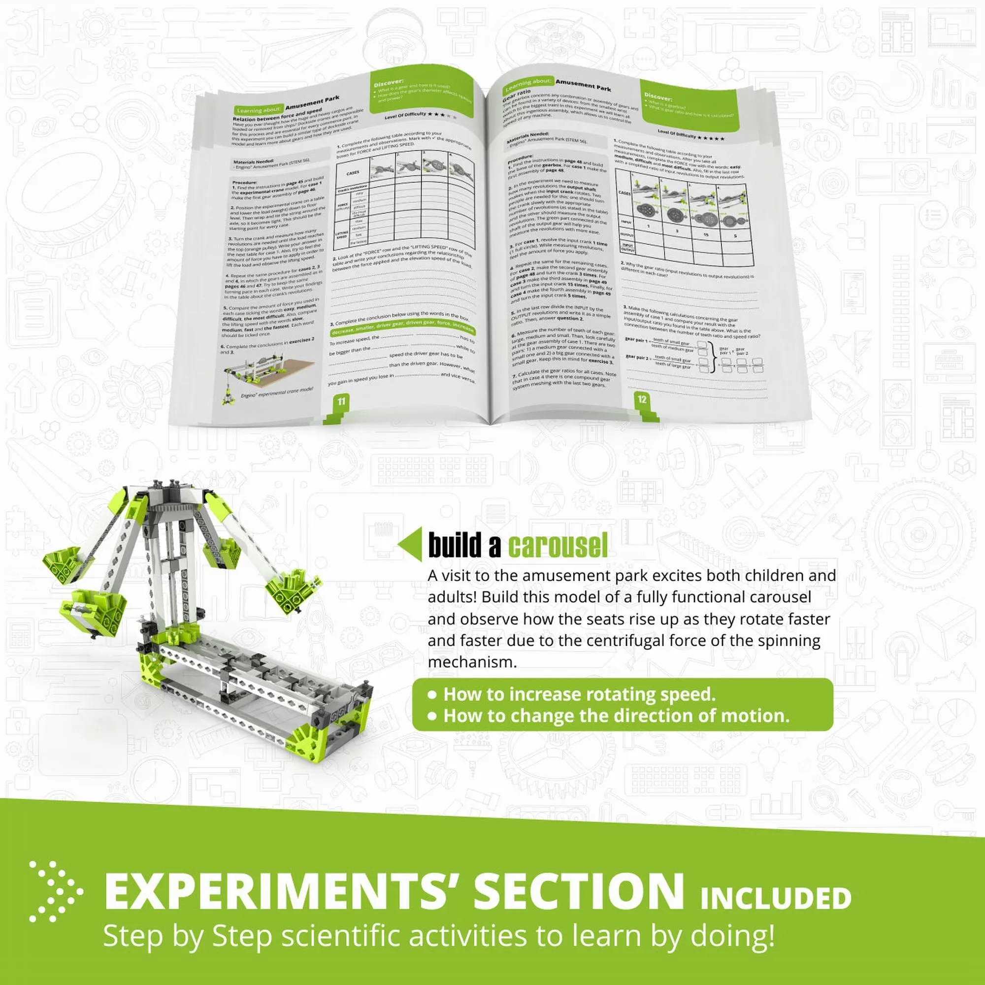 Engino Discovering Stem Amusement Park Set V1 (EN)