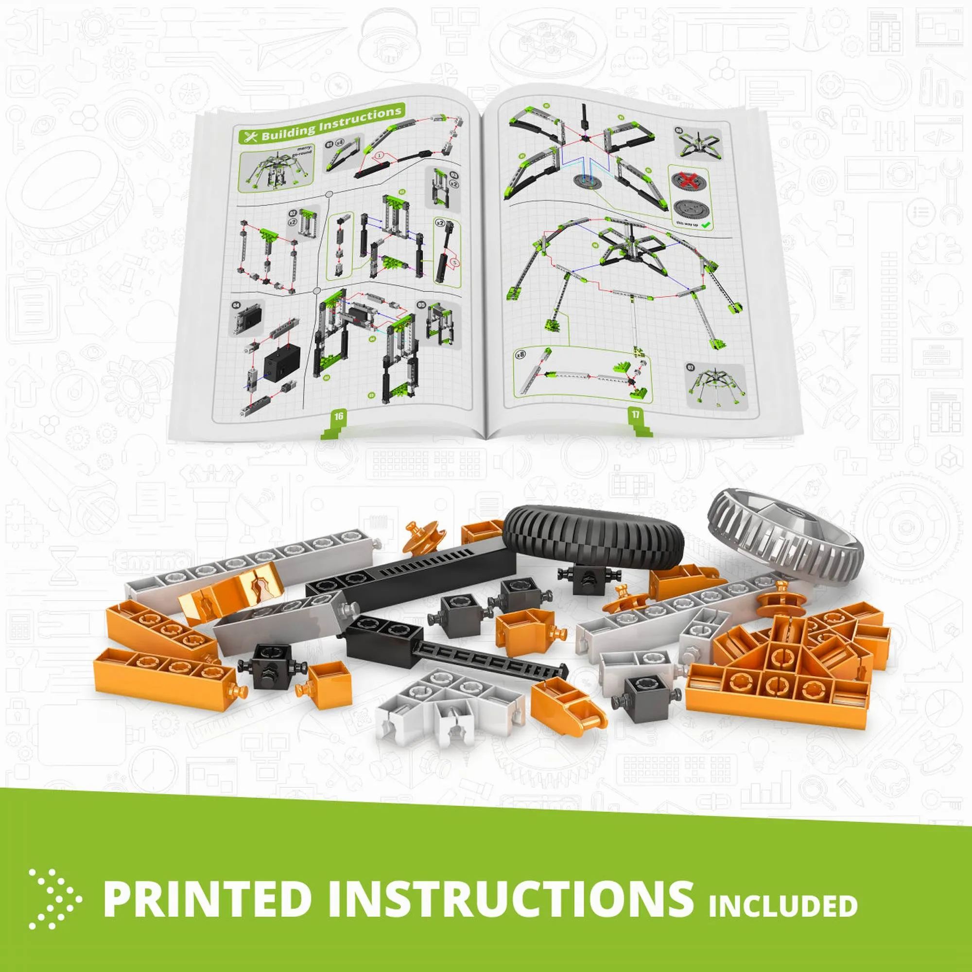 Engino Discovering Stem Amusement Park Set V1 (EN)