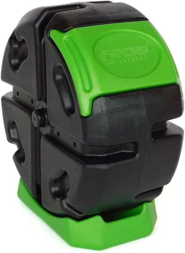 FCMP Outdoor 18.7Gal Outdoor Rolling Composter - Green