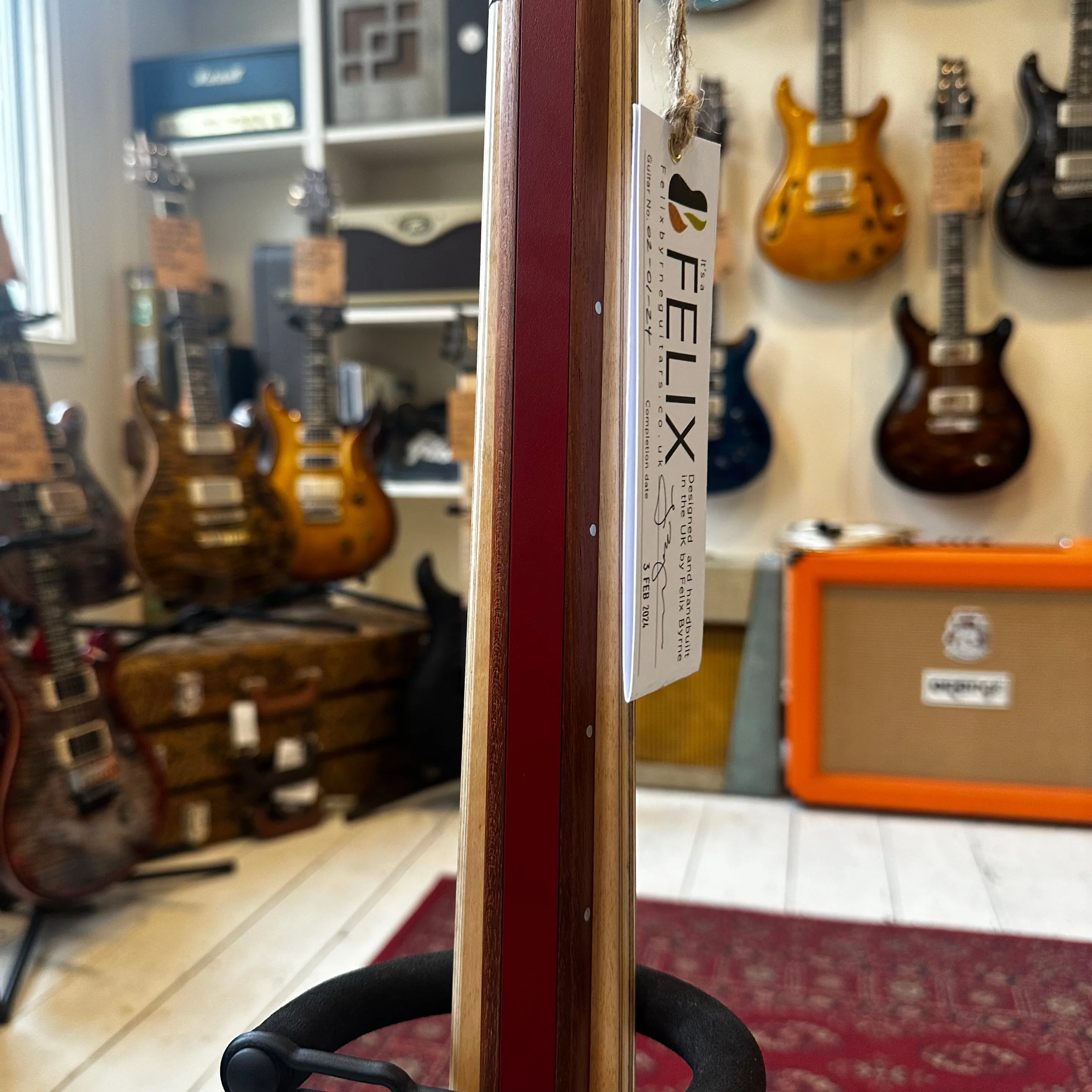 Felix Byrne Guitars Hand Built Acoustolectrik Acoustic Guitar (020124)