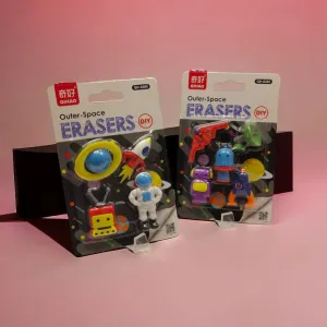 Galaxy Buddies Erasers Set