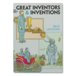 Great Inventors and Inventions Coloring Book