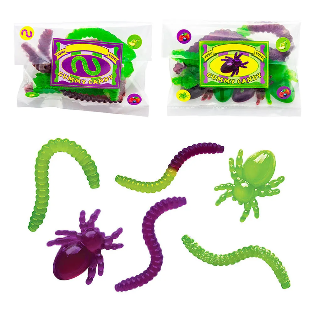 Gross Gummy Candy Lab: Worms and Spiders