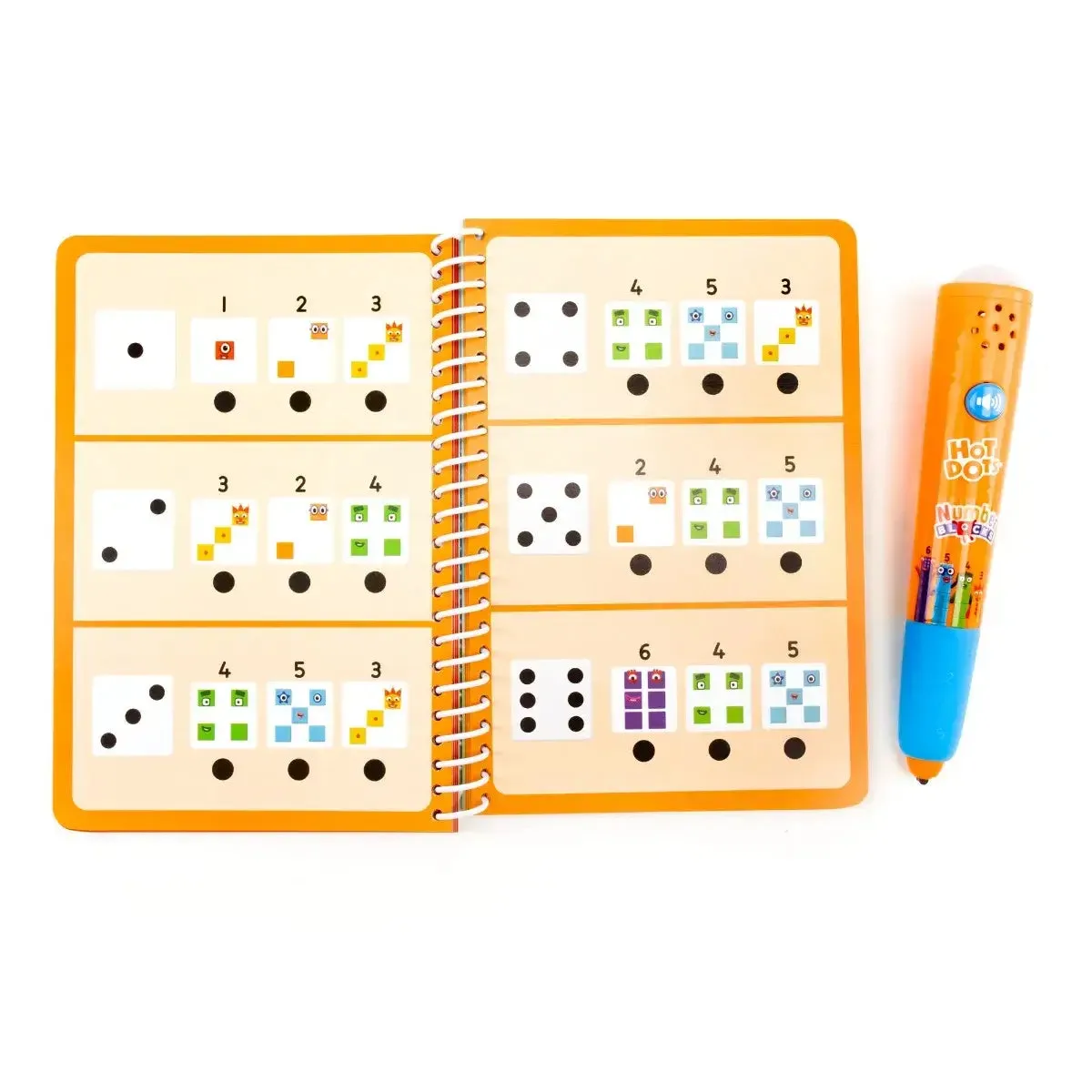Hot Dots® Numberblocks® 1-10 Activity Book & Pen