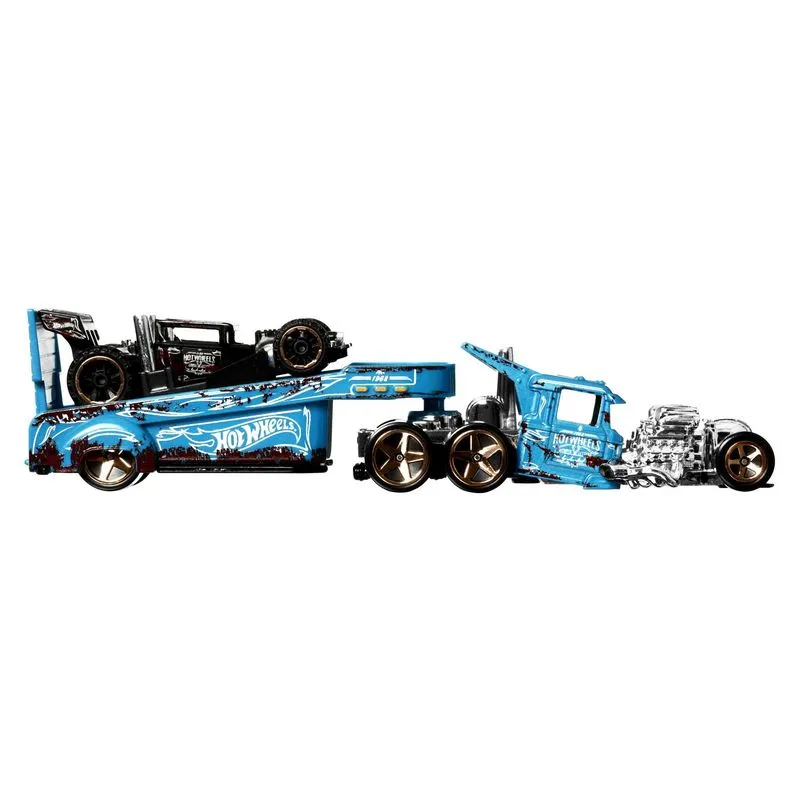 Hot Wheels Transport Rig Super Rigs Rat Rig Blue/Black