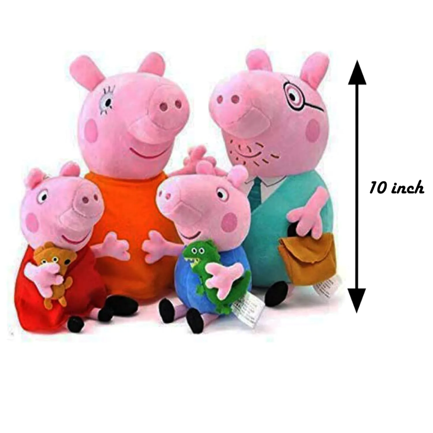 HUG 'n' FEEL SOFT TOYS Pig Family Soft Toys, Baby Toys, Kids Toy, Toy for Girl, Birthday Gift for Girl Plush & Stuffed Toys