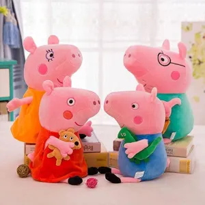 HUG 'n' FEEL SOFT TOYS Pig Family Soft Toys, Baby Toys, Kids Toy, Toy for Girl, Birthday Gift for Girl Plush & Stuffed Toys