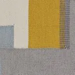 Indari Outdoor Rug [Grey/Ice blue/Bright mustard]