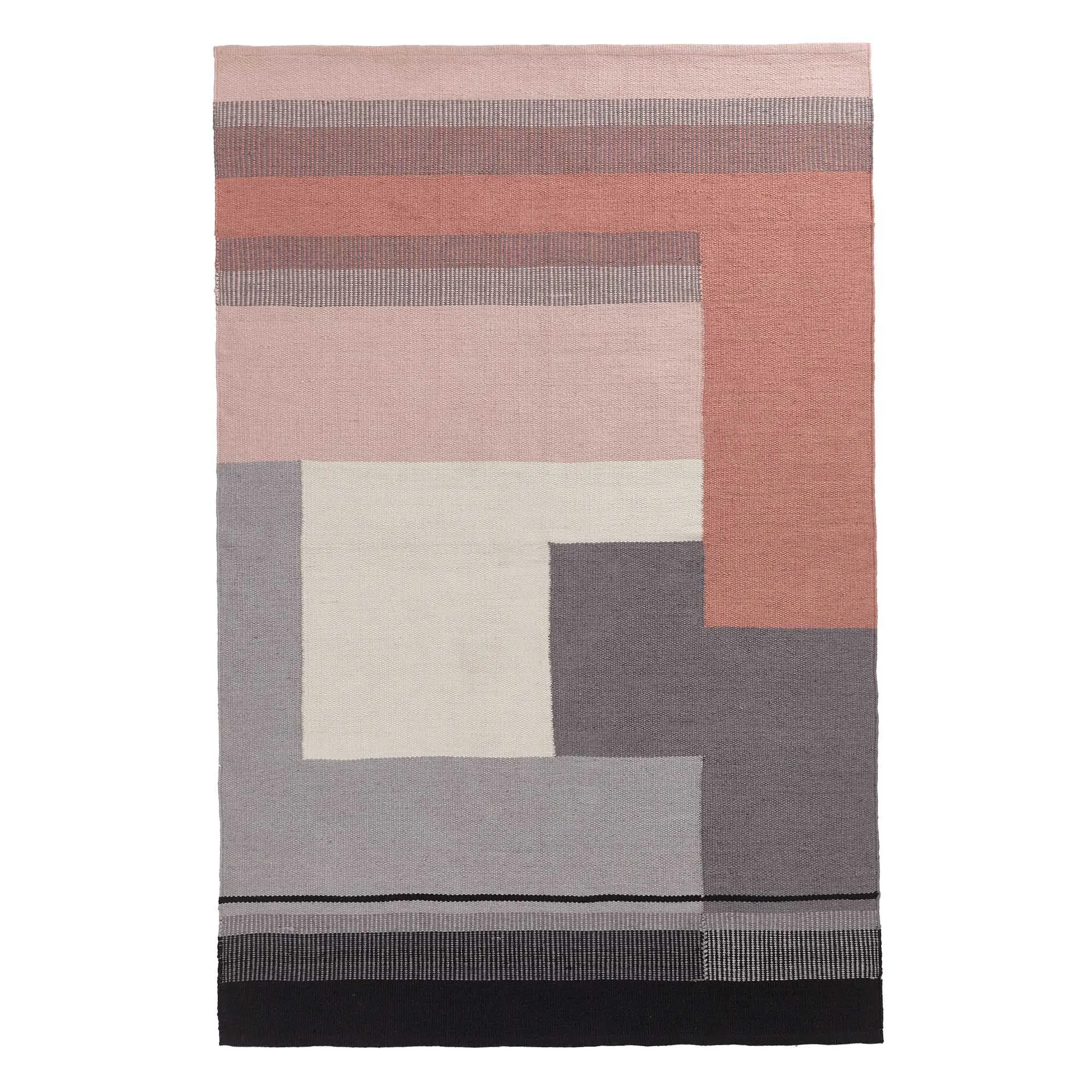 Indari Outdoor Rug [Grey/Light pink/Dusty pink]