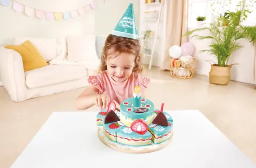 Interactive Happy Birthday Cake