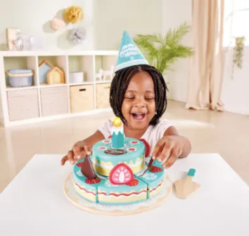 Interactive Happy Birthday Cake