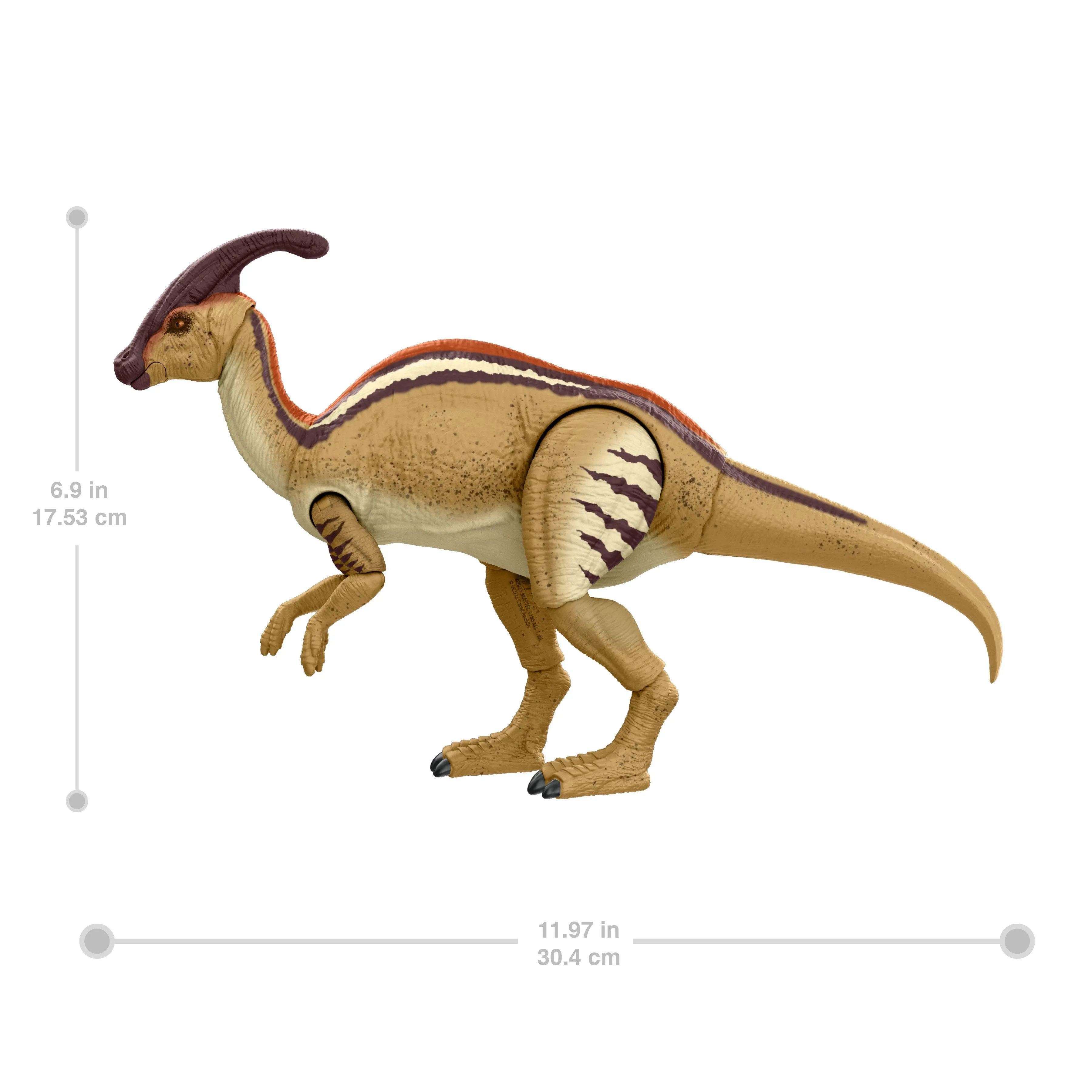 Jurassic World Hammond Collection Parasaurolophus Dinosaur Figure For Ages 8 