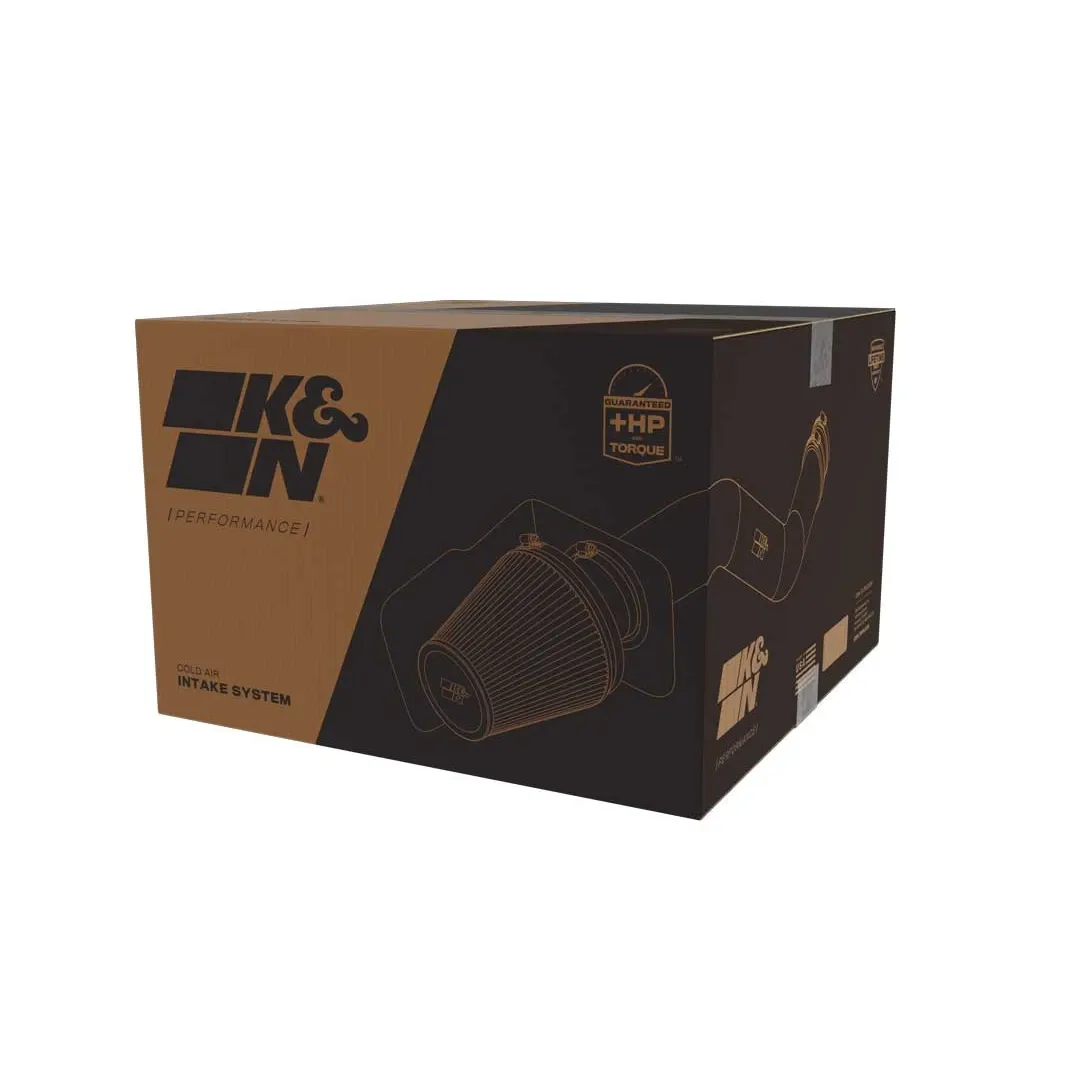 K&N 3.5L V6 Cold Air Intake - High-Flow Aluminum Tube For Tacoma (2016-2023)