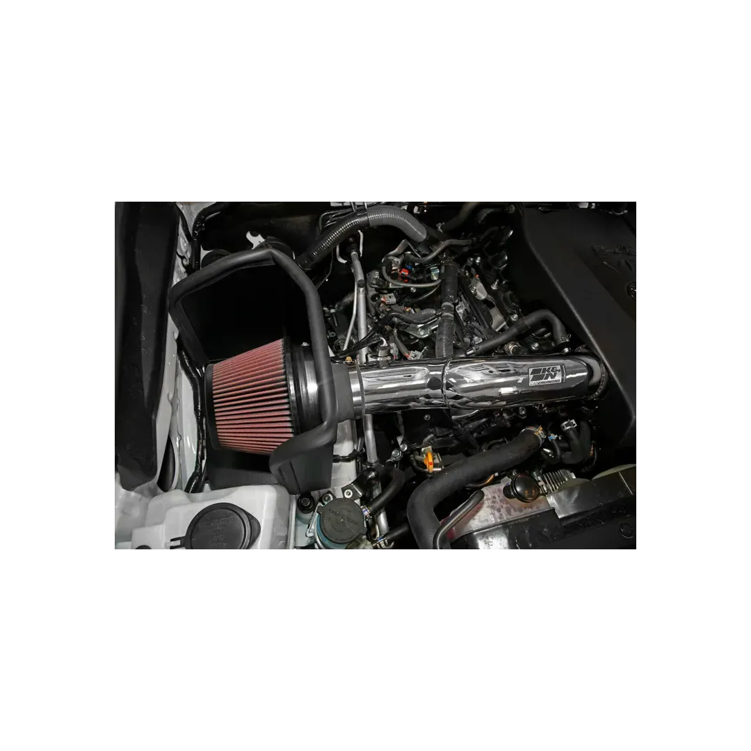 K&N 3.5L V6 Cold Air Intake - High-Flow Aluminum Tube For Tacoma (2016-2023)