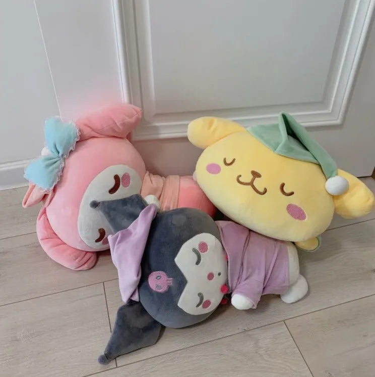 Kawaii Sleepy Plush Doll