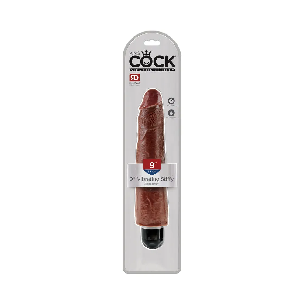 King Cock 9 inches Vibrating Stiffy