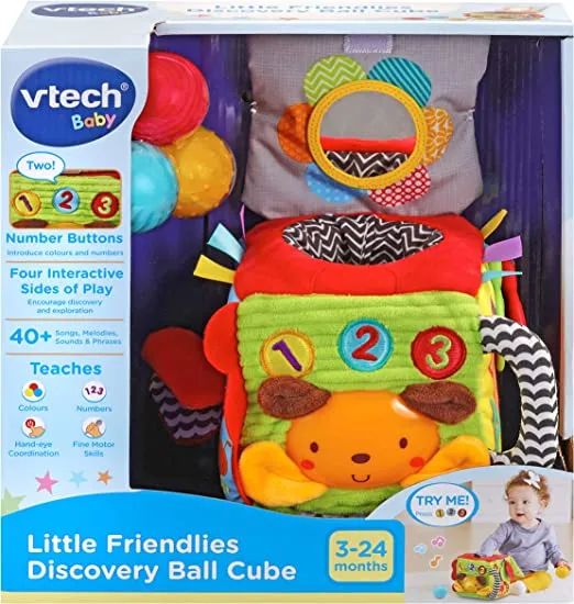 Little Friendlies Discovery Ball Cube