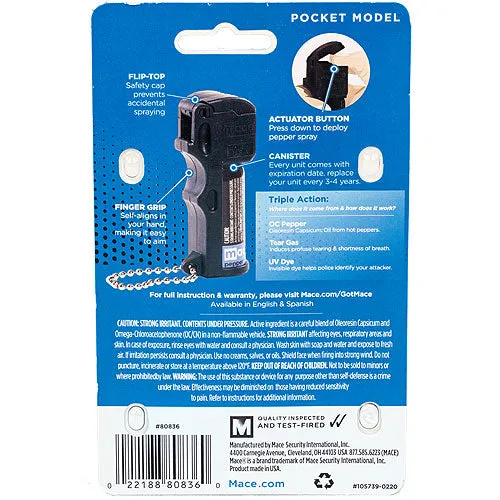 Mace® Pocket Model Triple Action