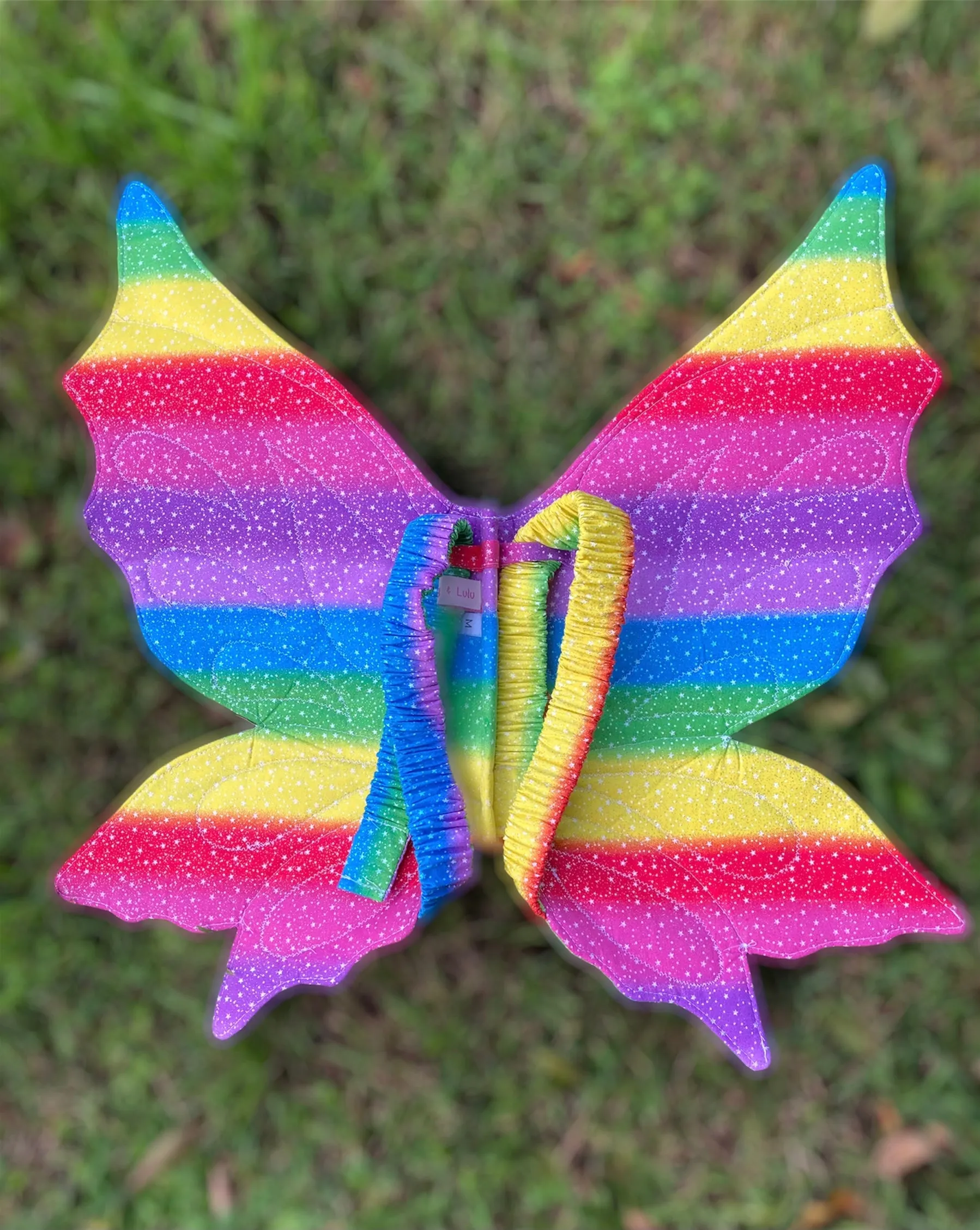Magical Glittery Fairy Wings size M (4-10yrs)