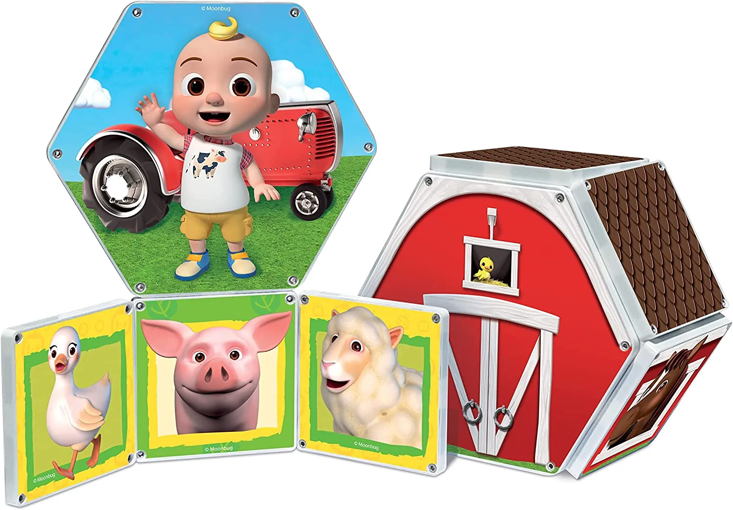 Magna-Tiles CreateOn CoComelon Farmyard Songs 19-Piece Set