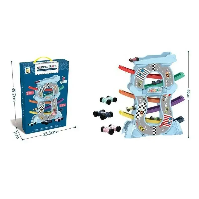 Manual Gliding Car Ramp Track Set