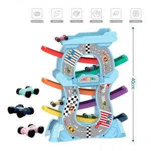 Manual Gliding Car Ramp Track Set