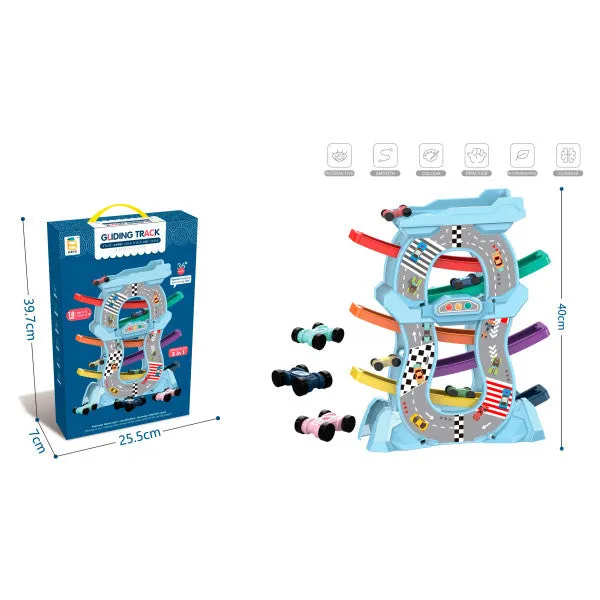Manual Gliding Car Ramp Track Set